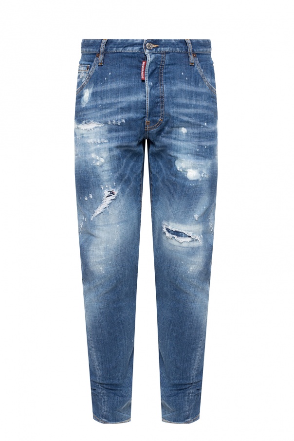 Blue 'Classic Kenny Jean' distressed jeans Dsquared2 - Vitkac Slovakia